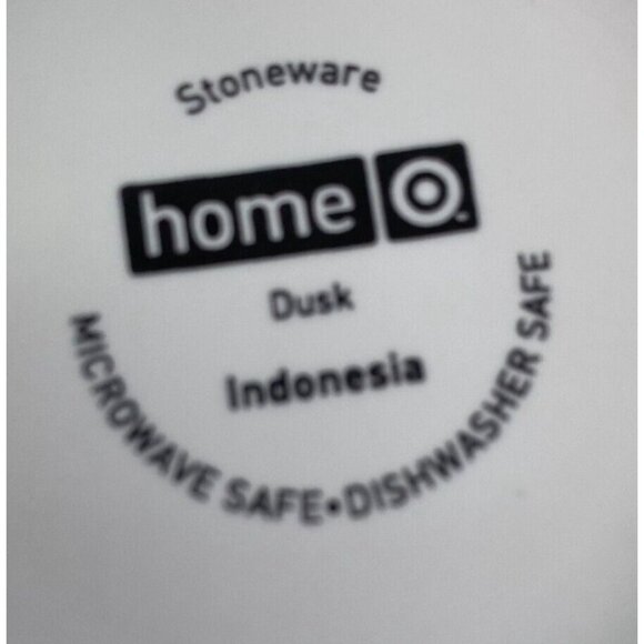 Home Target DUSK Brown Geometric Leaves White Stoneware Soup Cereal Bowls  Set 2 - Picture 9 of 16